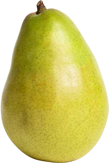 A Close Up Of A Pear