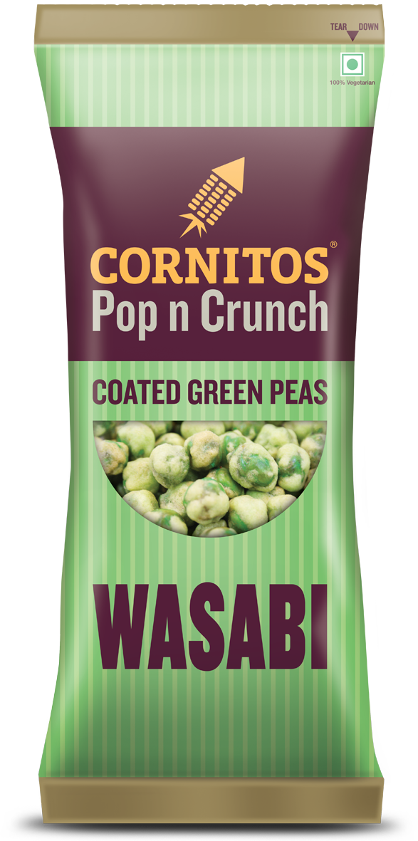 A Bag Of Peas With A Label