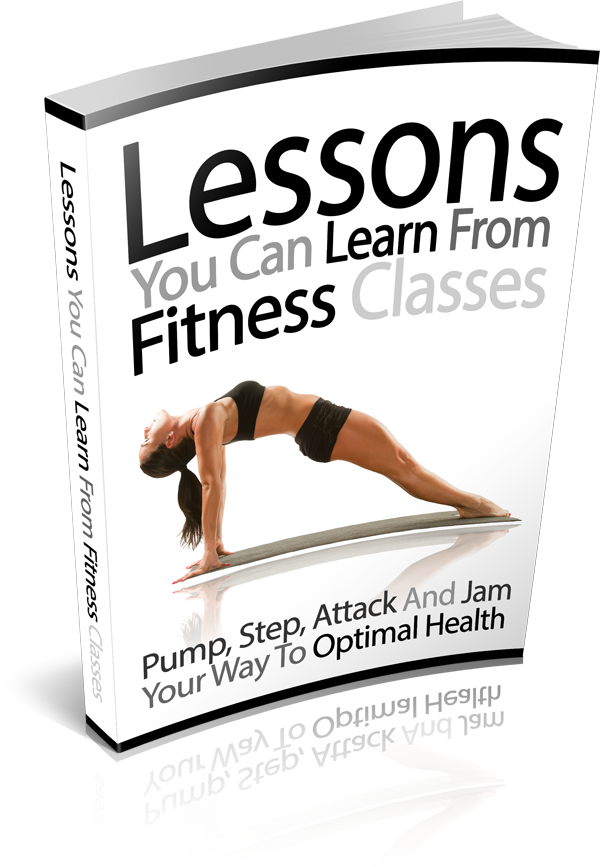 A Book Cover With A Woman Doing A Plank