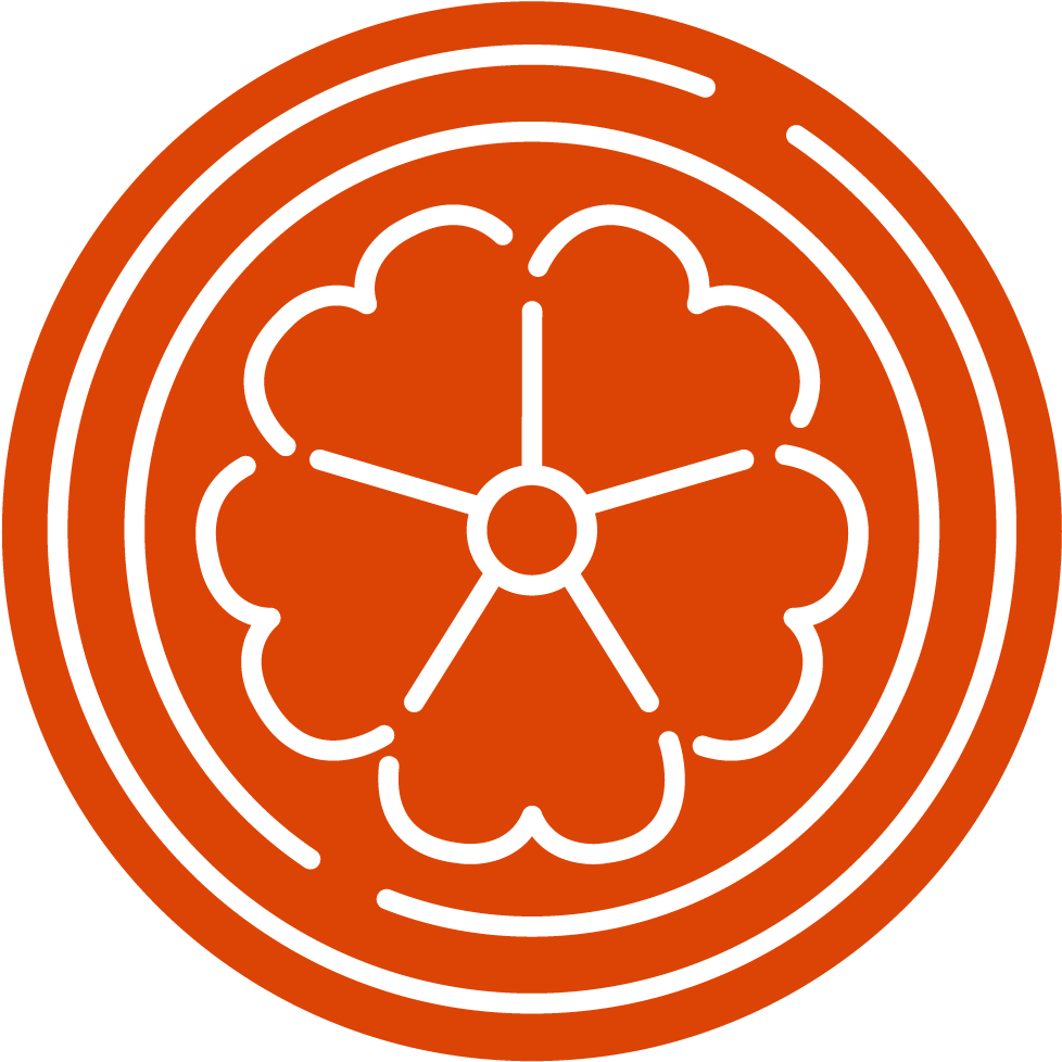 A Logo Of A Flower