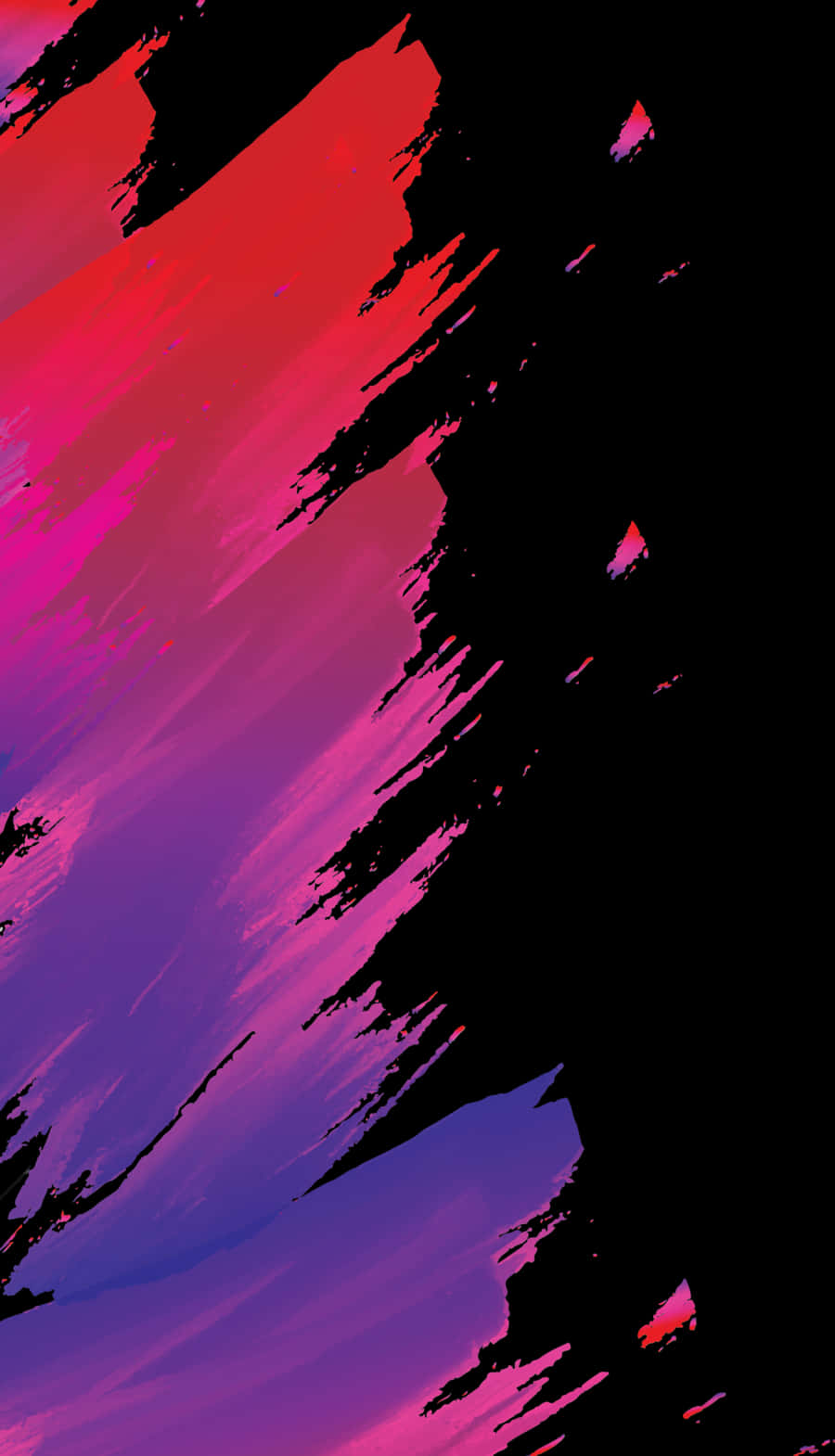 A Colorful Background With Black And Pink Paint