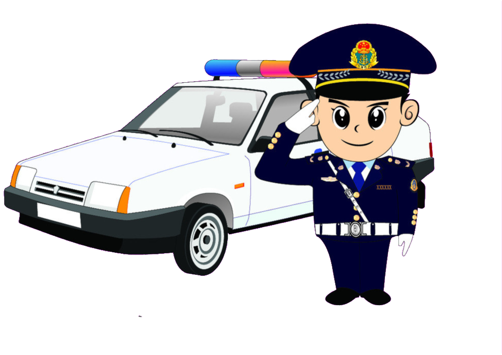 Cartoon A Cartoon Of A Police Officer