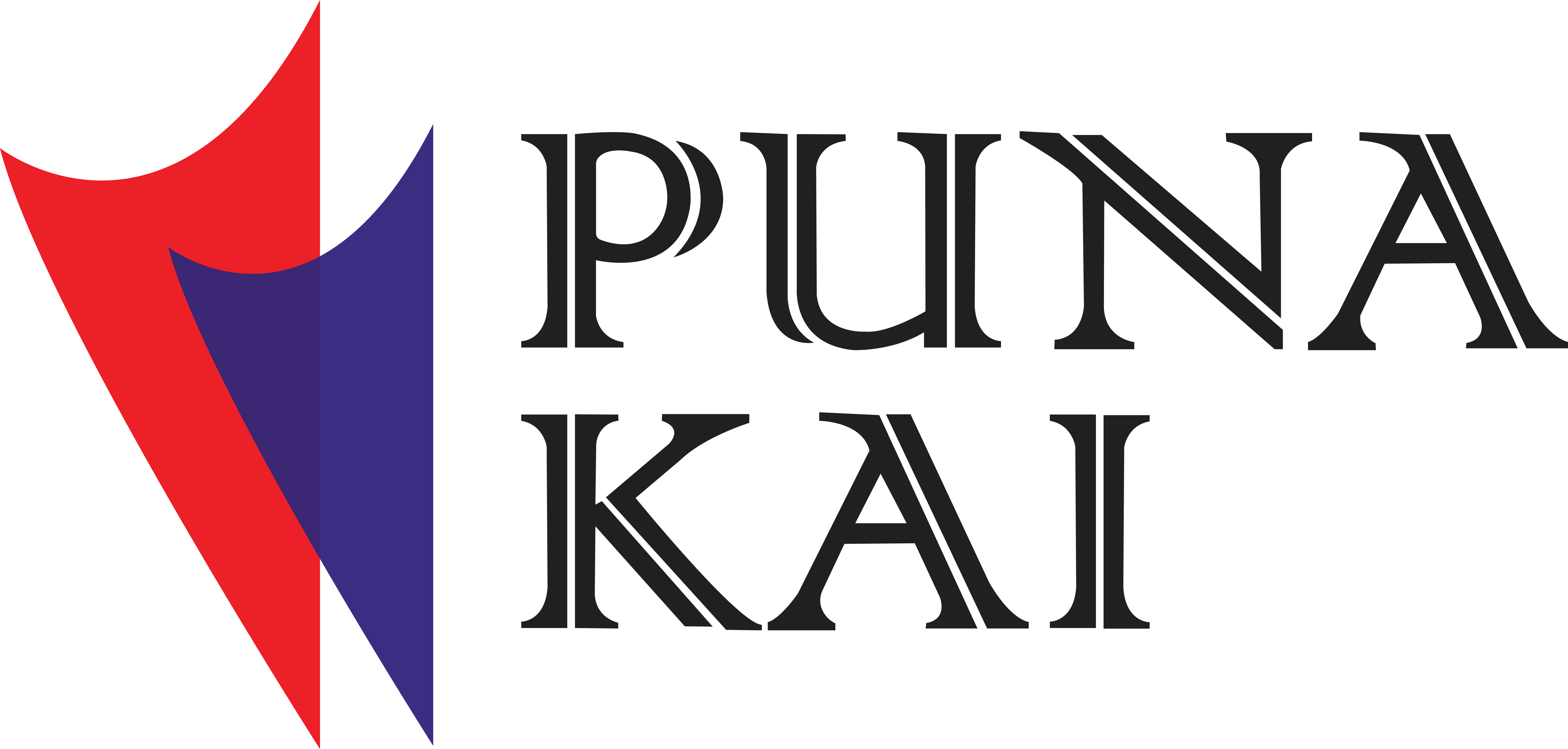 A Black And Purple Logo
