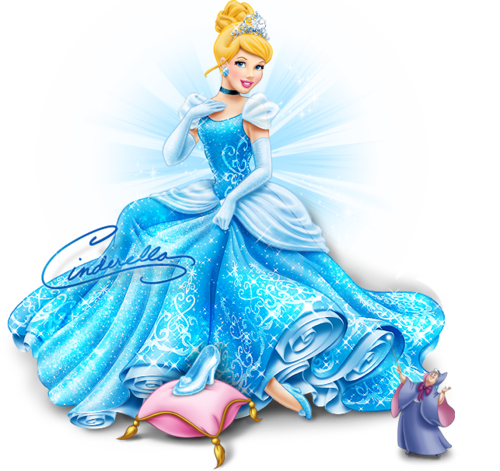 A Cartoon Of A Cinderella