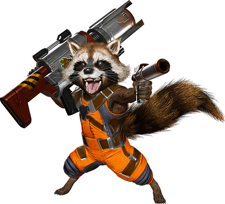 A Raccoon Holding A Gun