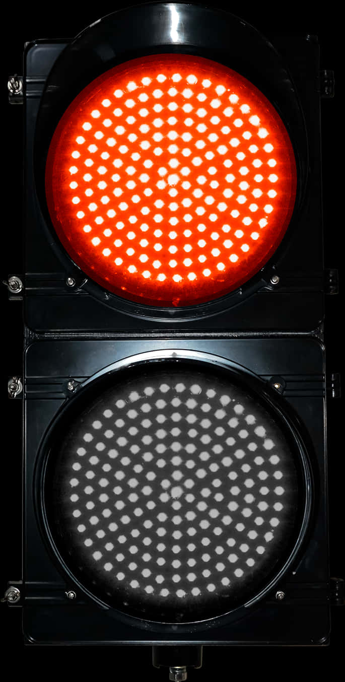 A Close Up Of A Traffic Light