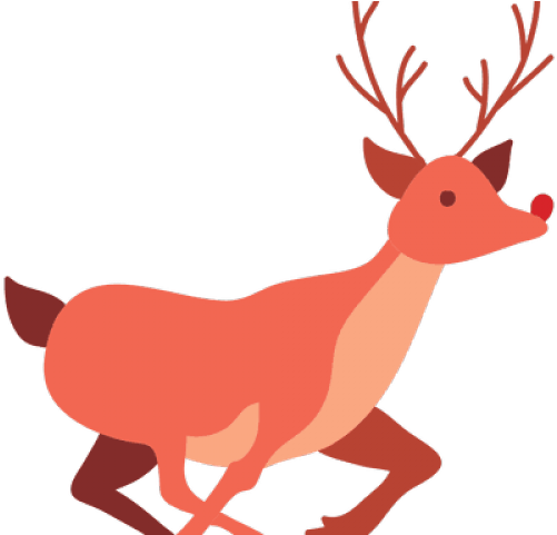 A Cartoon Of A Deer