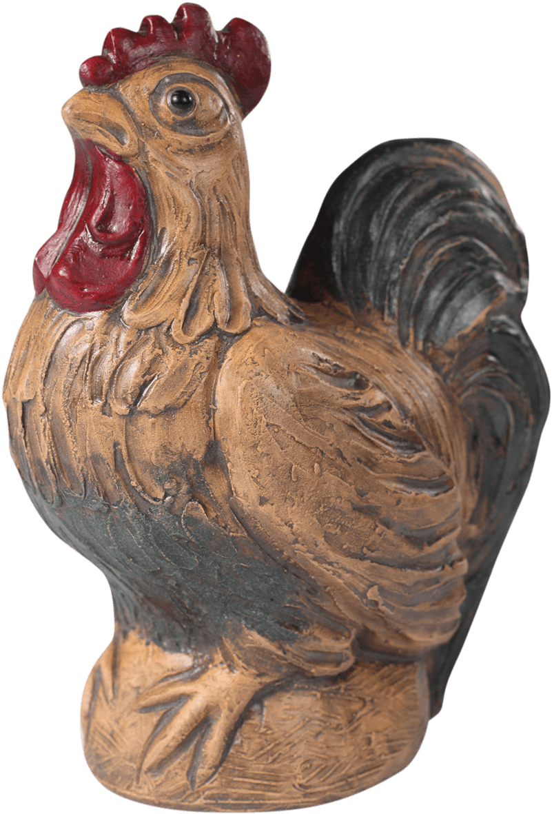 A Statue Of A Rooster