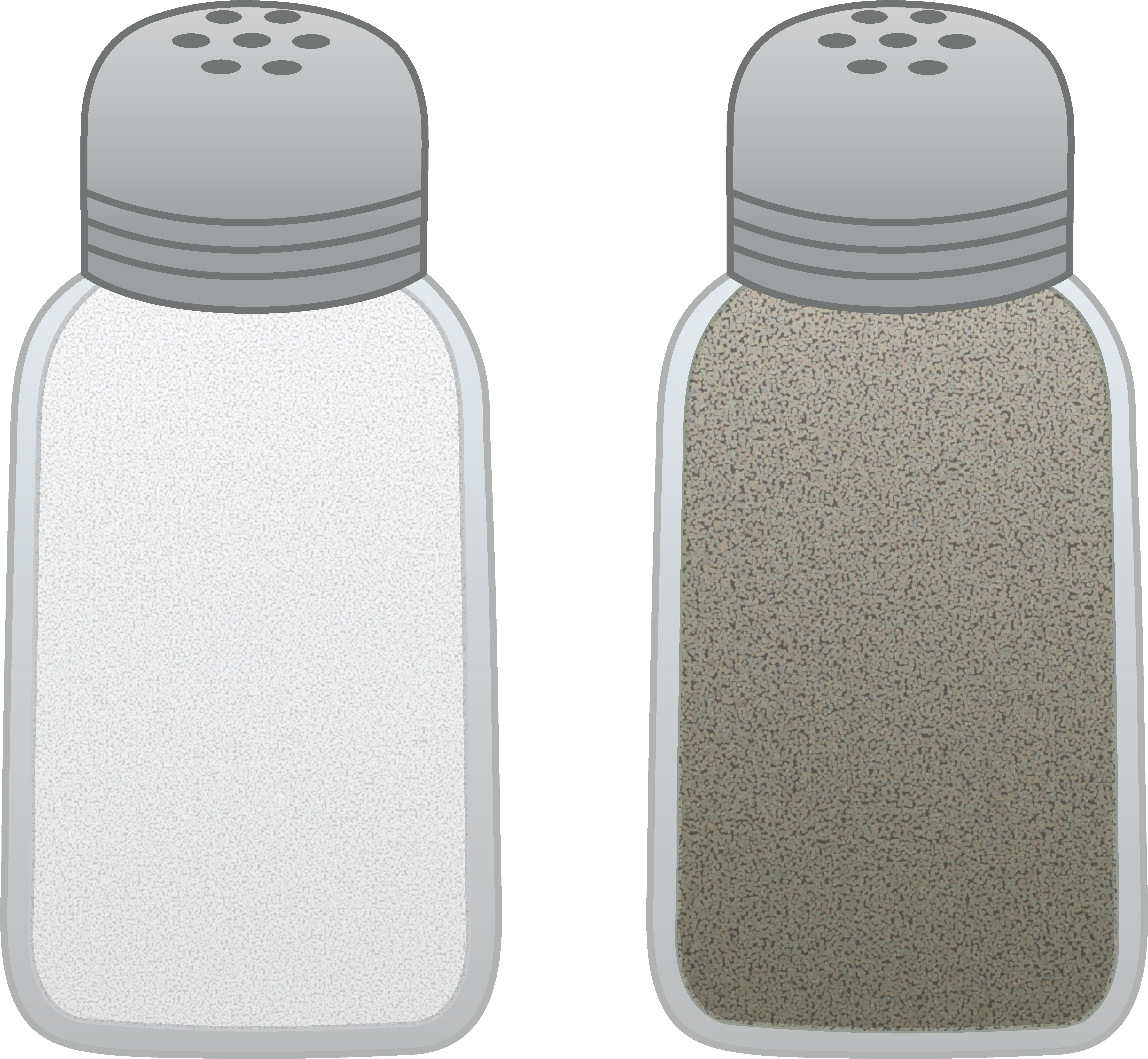 A Salt Shaker With A Black Background