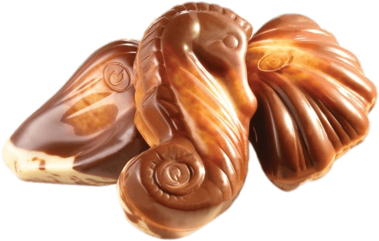 A Group Of Chocolate Candies