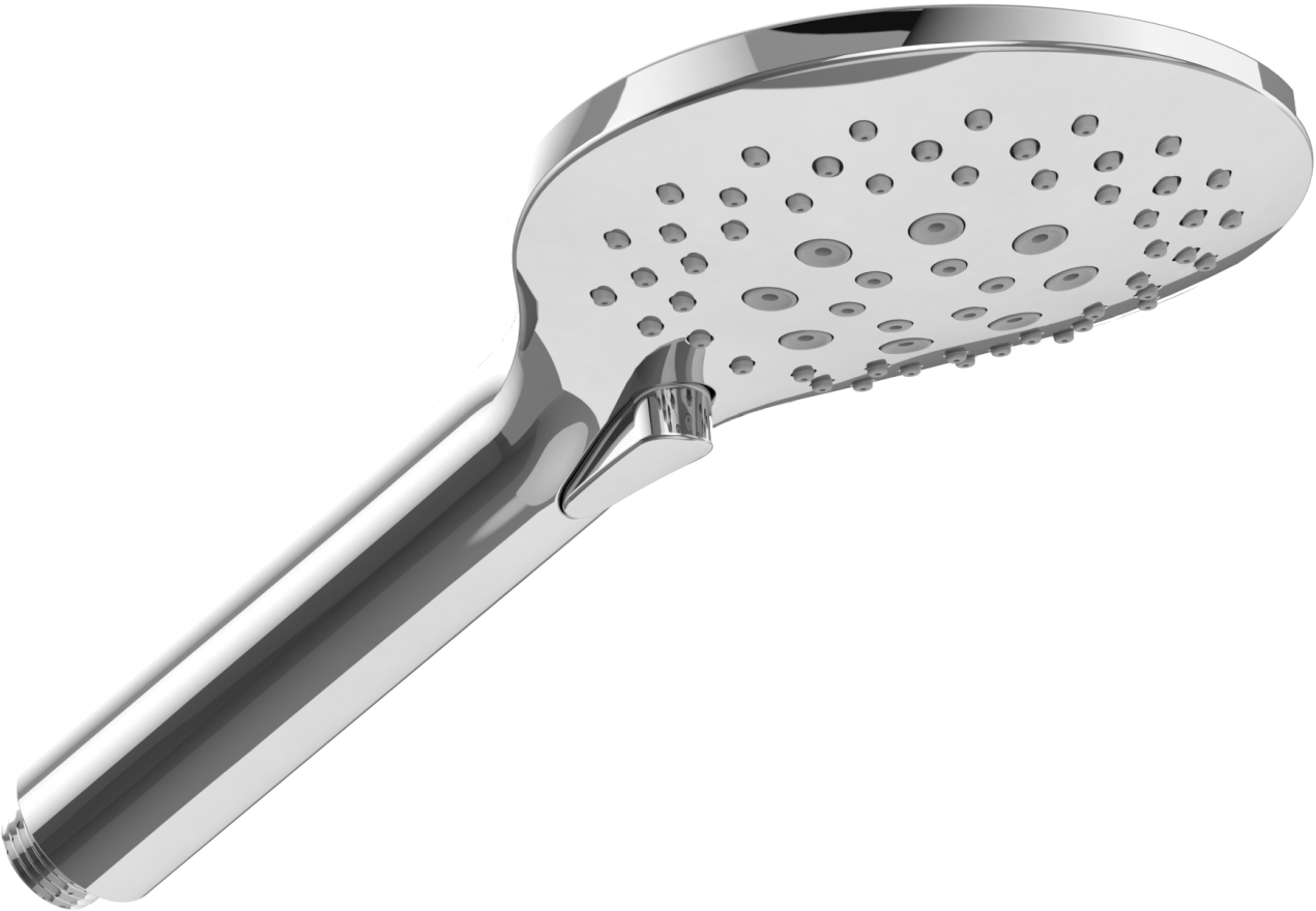 A Close Up Of A Shower Head