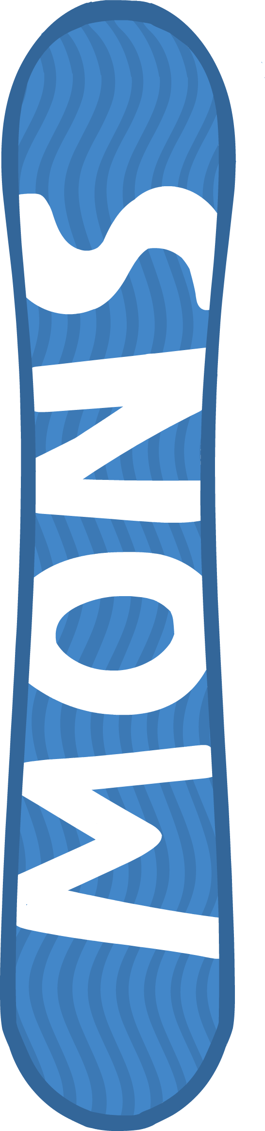 A Blue And White Rectangular Object With White Letters