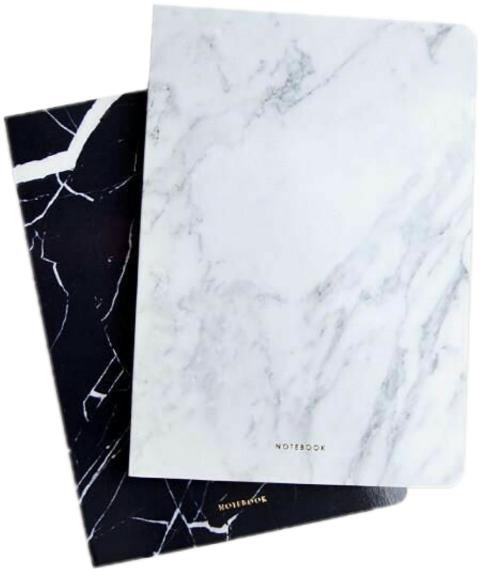 A White And Black Notebooks