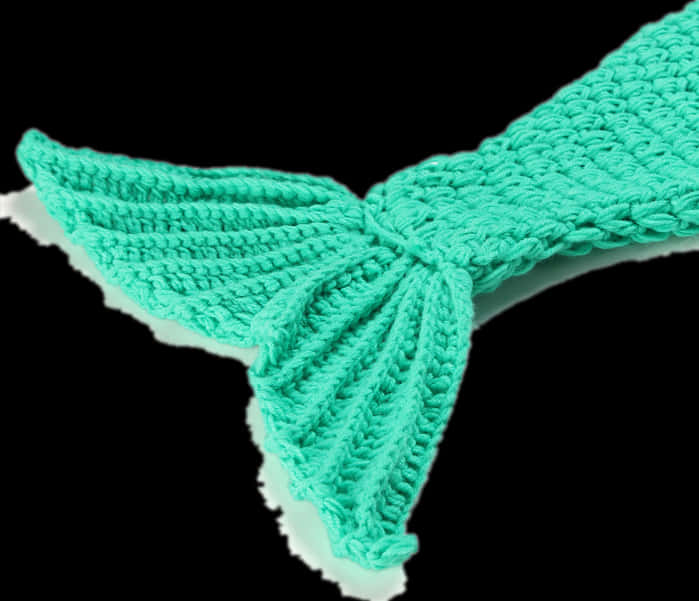 A Knitted Mermaid Tail