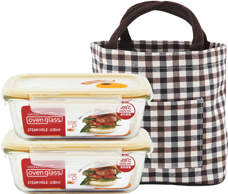 A Bag And Food Containers