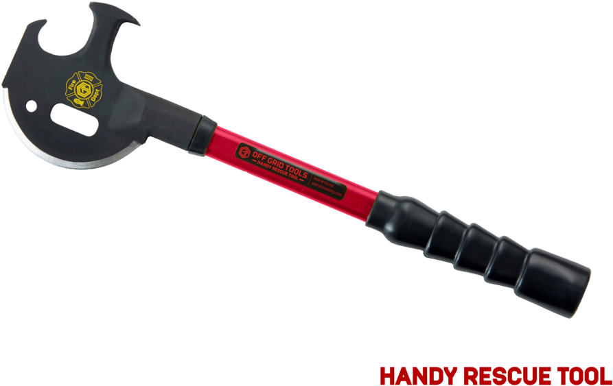 A Red And Black Hammer