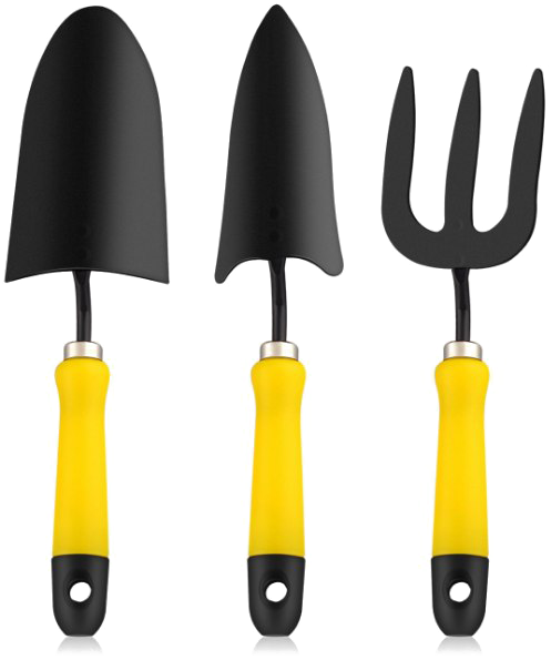 A Group Of Gardening Tools