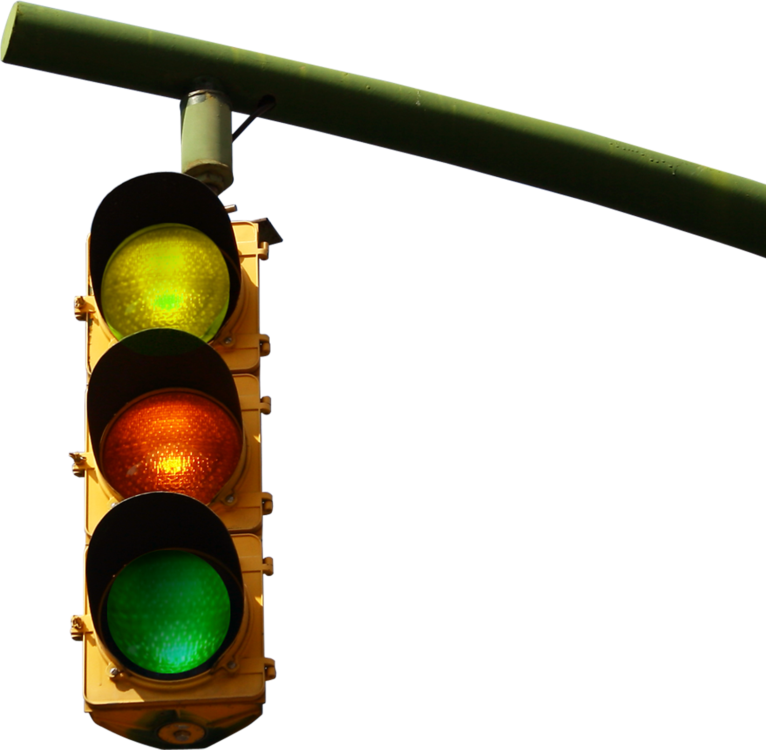 A Traffic Light With Green Light