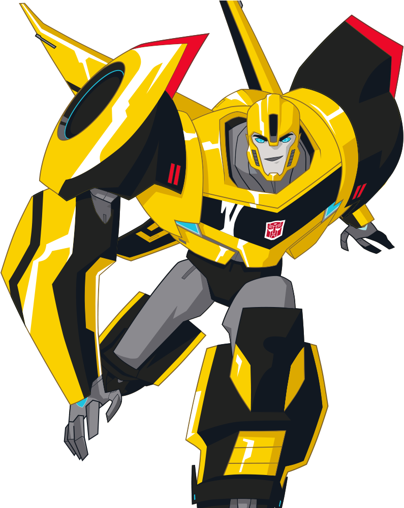 Cartoon Character Of A Yellow Robot