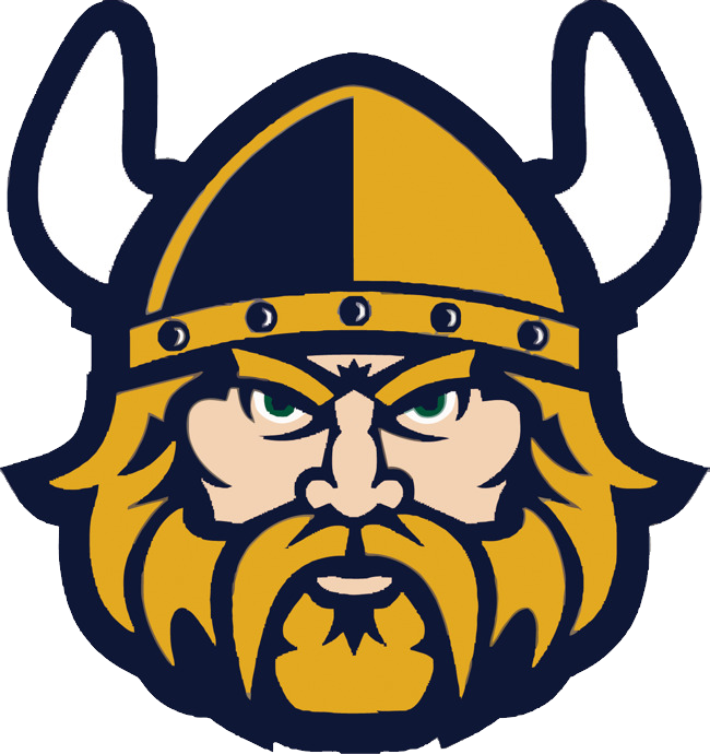 A Cartoon Of A Viking With Horns
