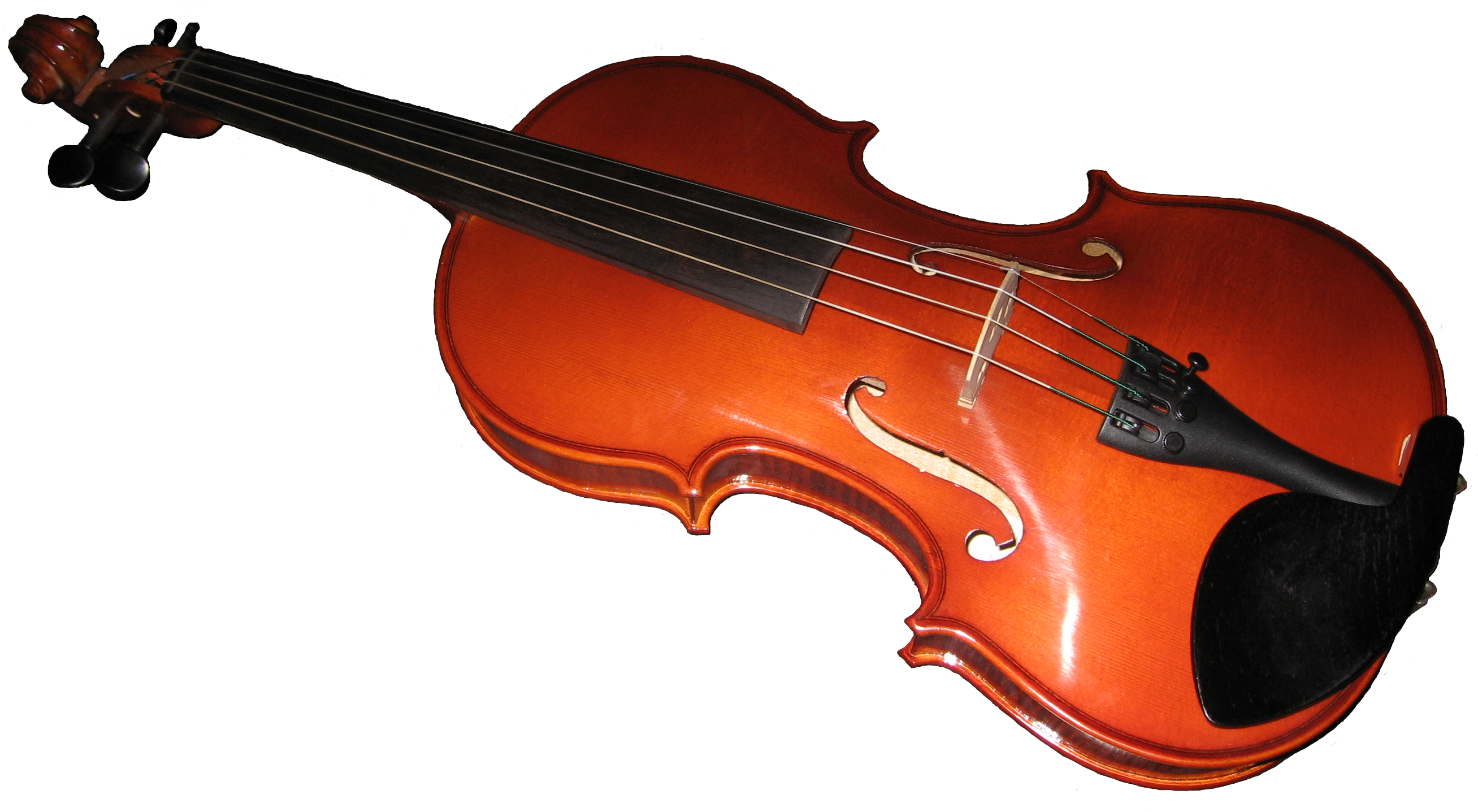 A Close Up Of A Violin