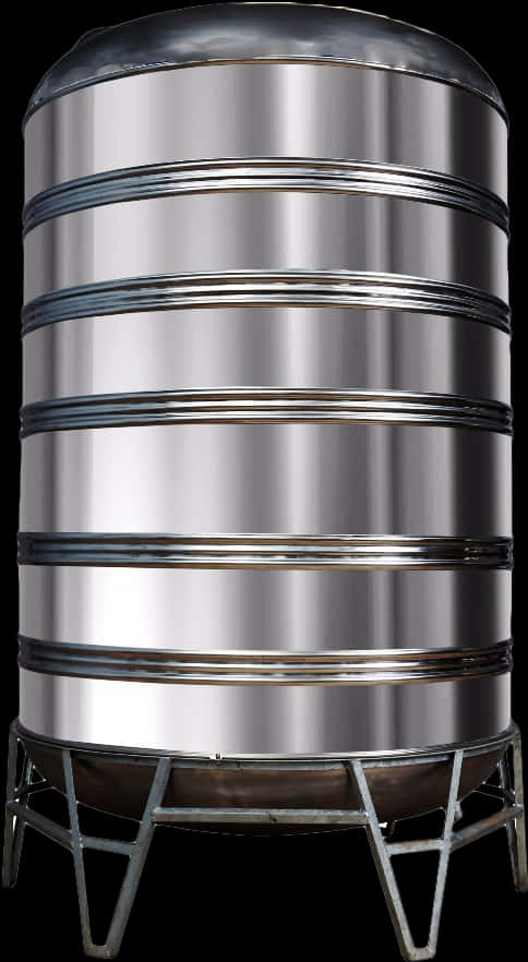 A Close-up Of A Silver Barrel