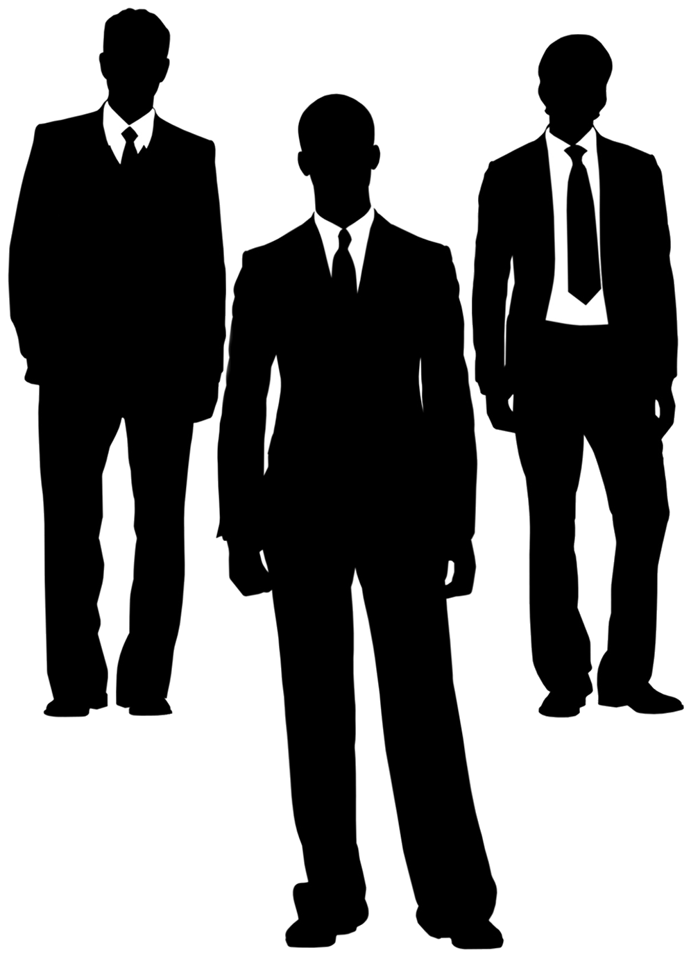 A Group Of Men In Suits