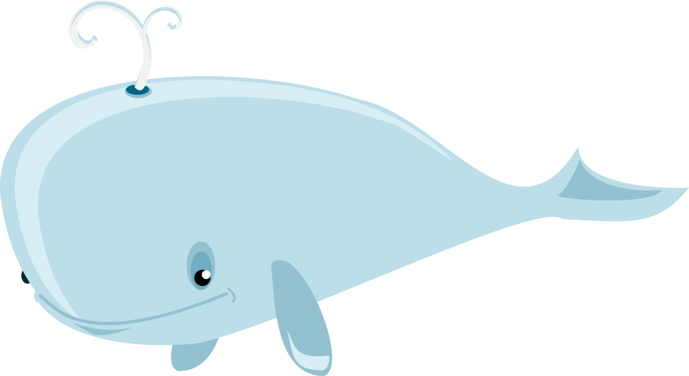 A Cartoon Of A Whale