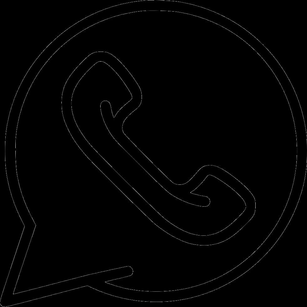 Whatsapp Logo Sketch