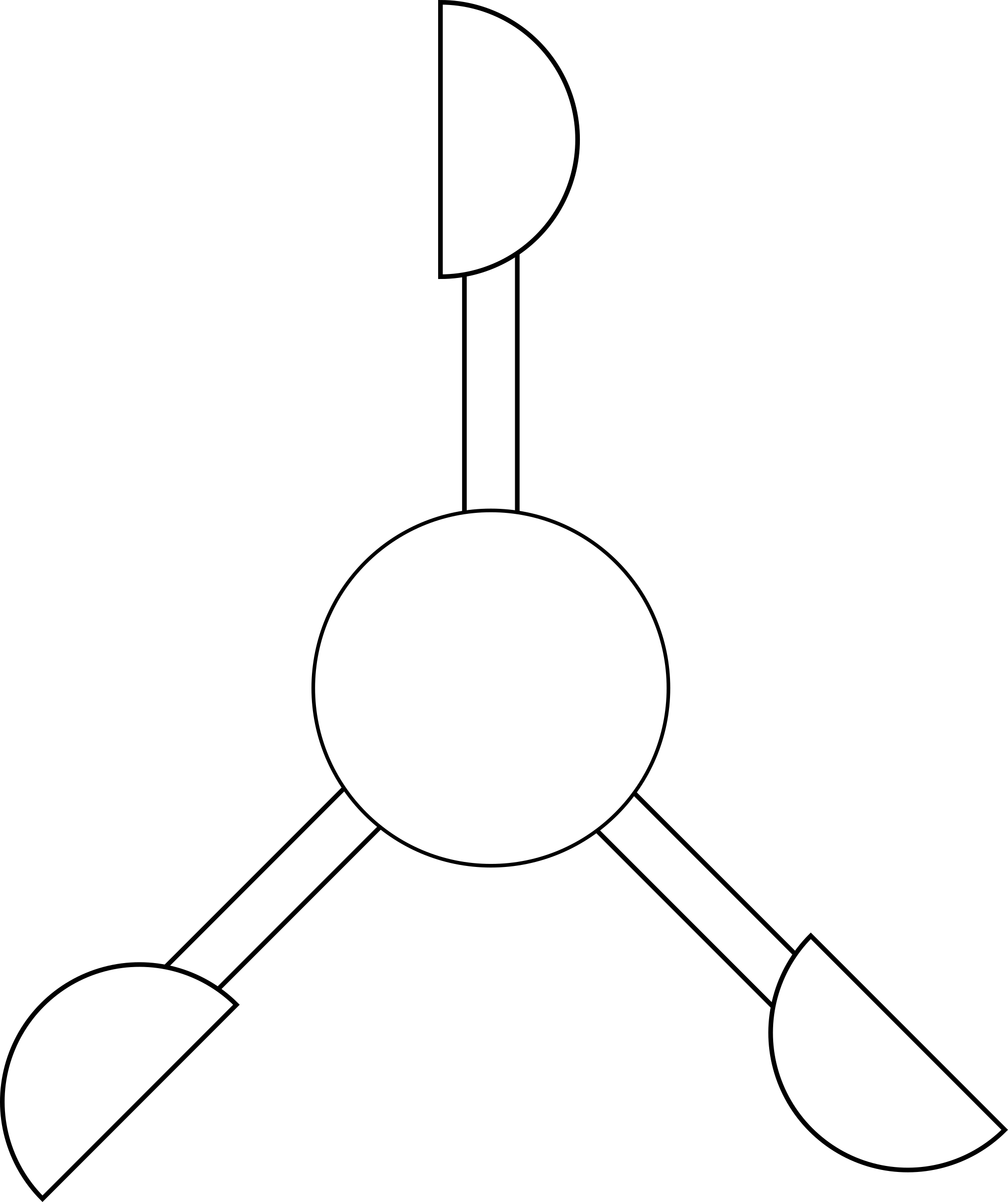 A White And Black Logo