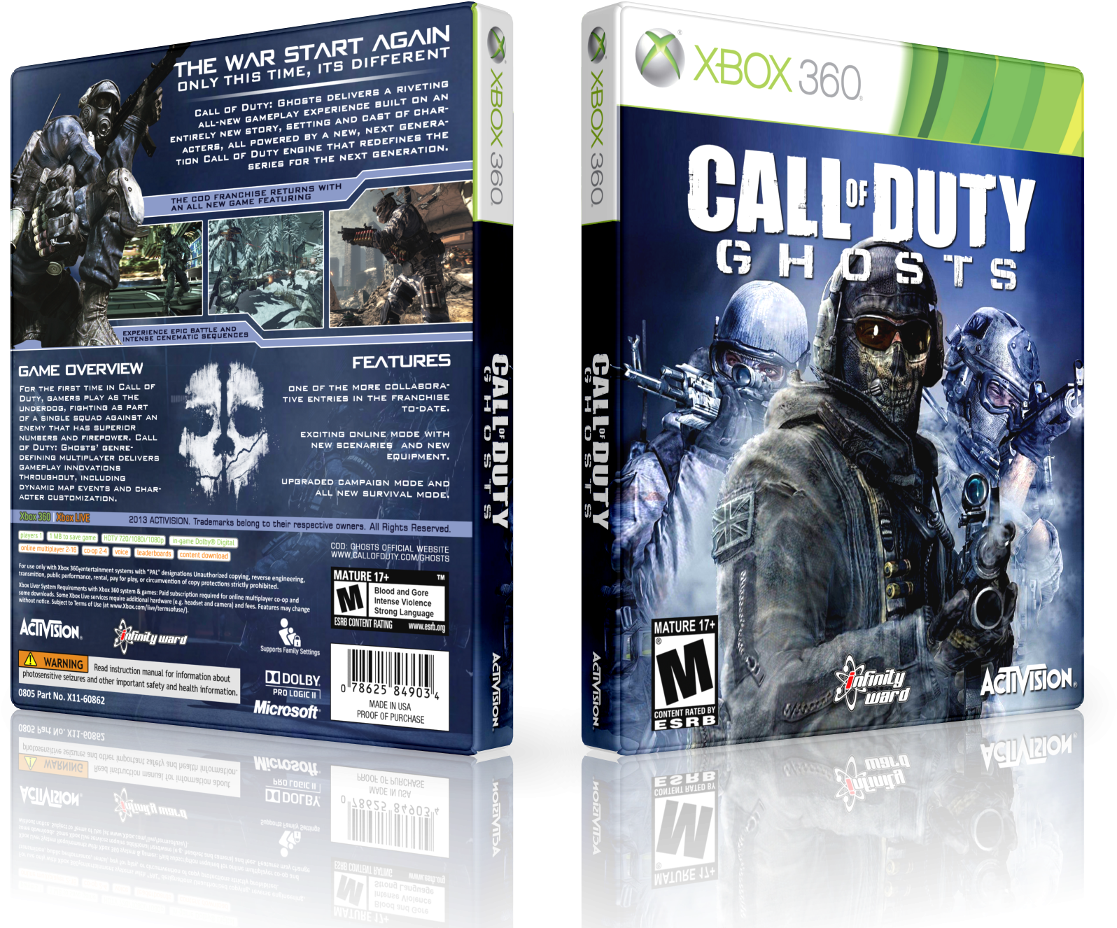 A Video Game Case With A Picture Of Soldiers And A Soldier