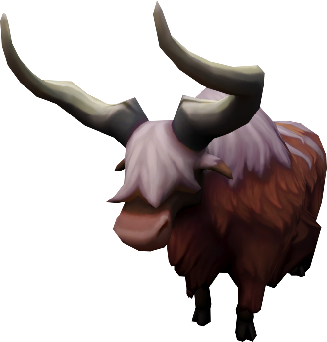 A Cartoon Of A Bull With Horns
