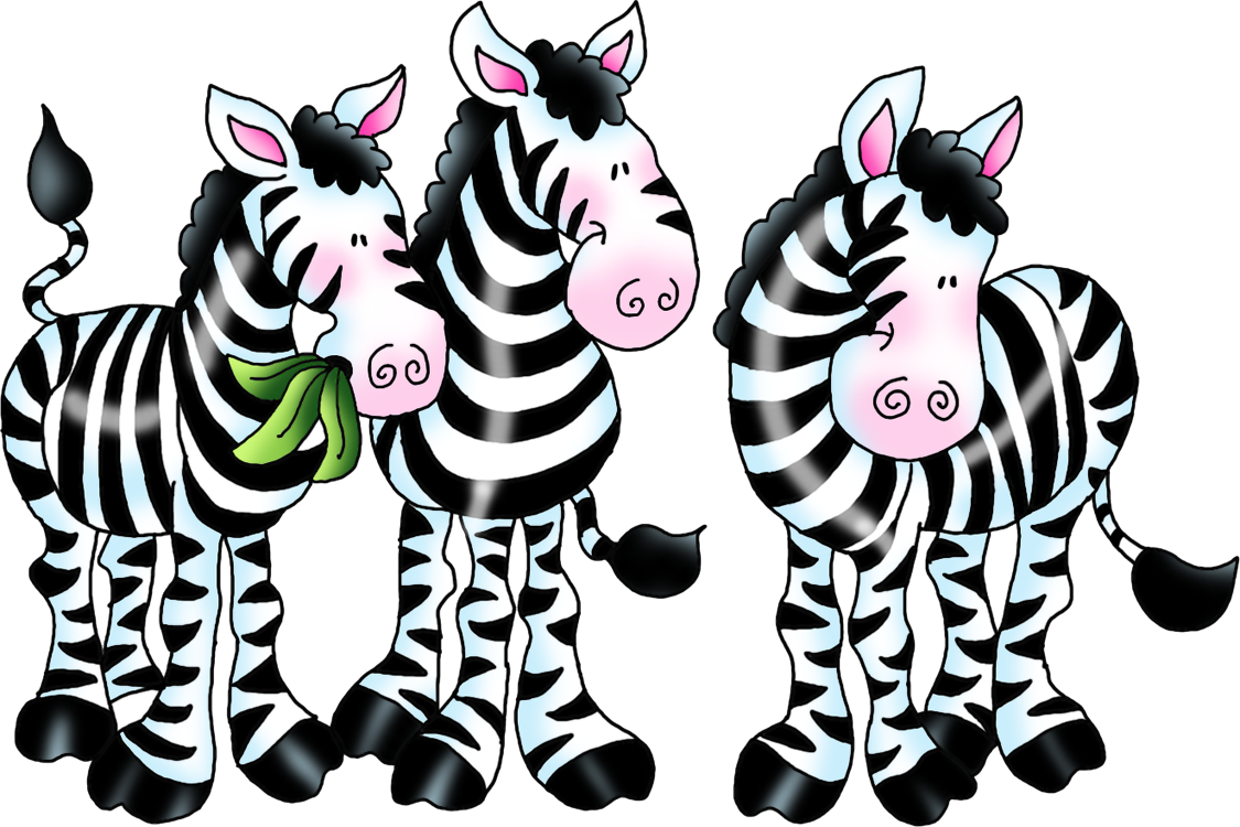 A Group Of Zebras With Black Background