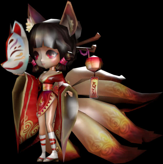 Download Zip Archive - Nine Tailed Fox Summoners War Light, Hd Png Download