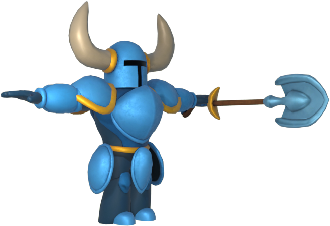 A Cartoon Character Holding A Spear