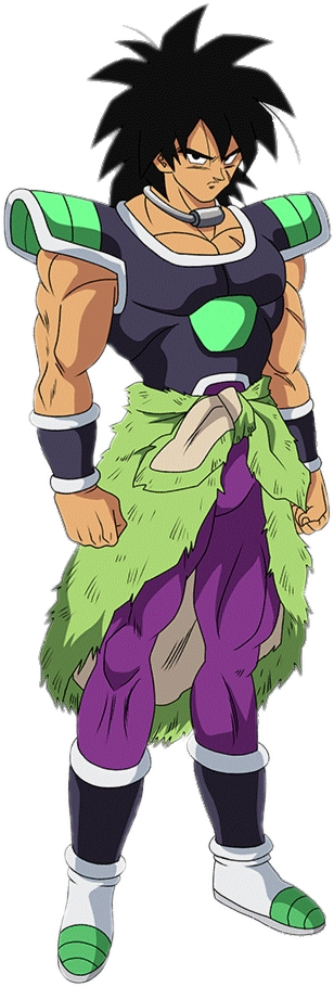 A Cartoon Of A Man With Green And Purple Clothing