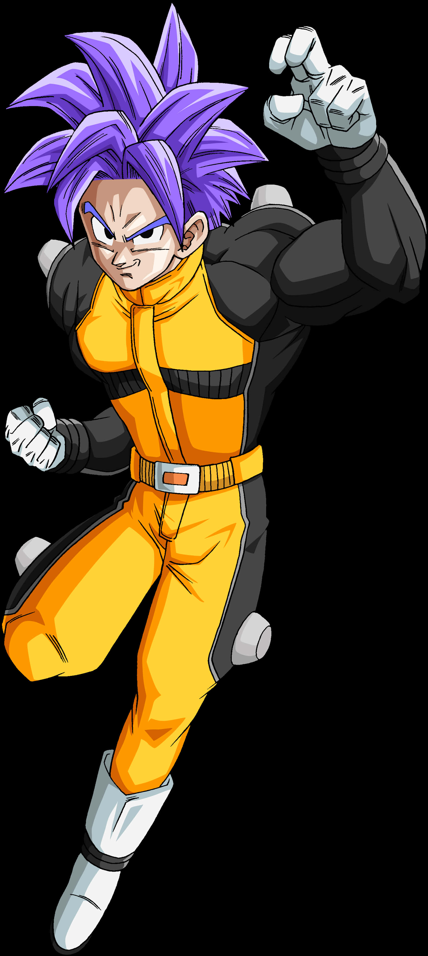 A Cartoon Of A Man In A Yellow And Black Suit