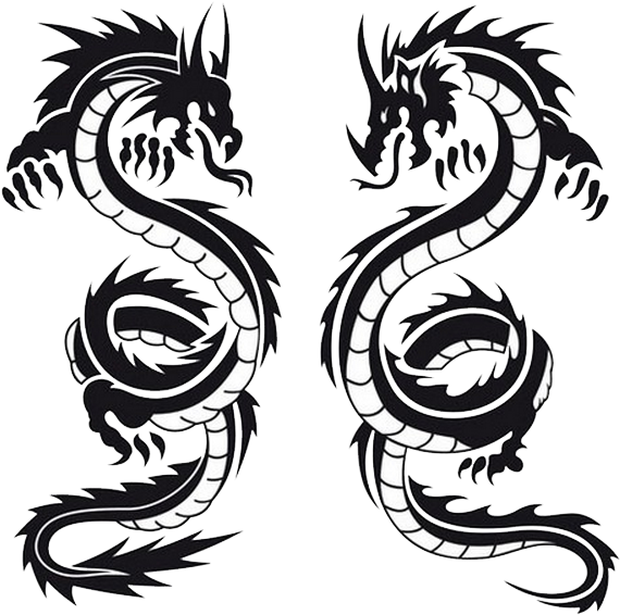 Dragon Tattoo Png 570 X 566