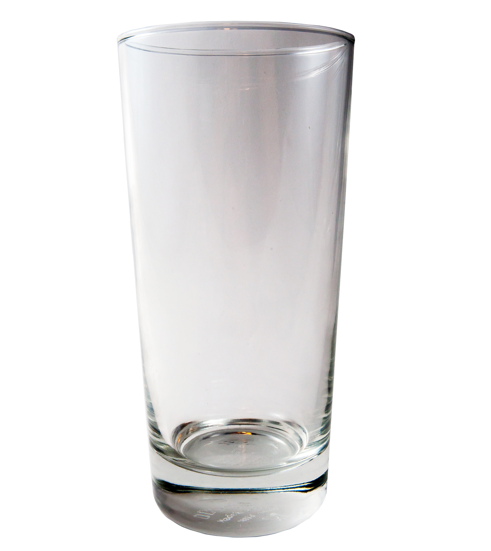 A Clear Glass With A Black Background