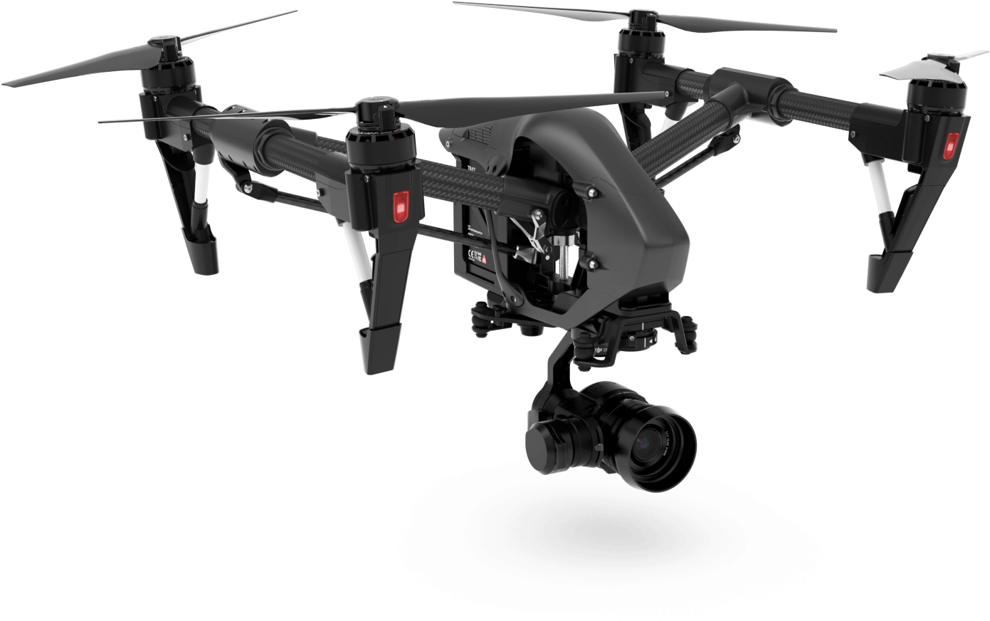 A Black Drone With A Camera