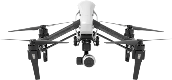 A Drone With Camera And A Black Background