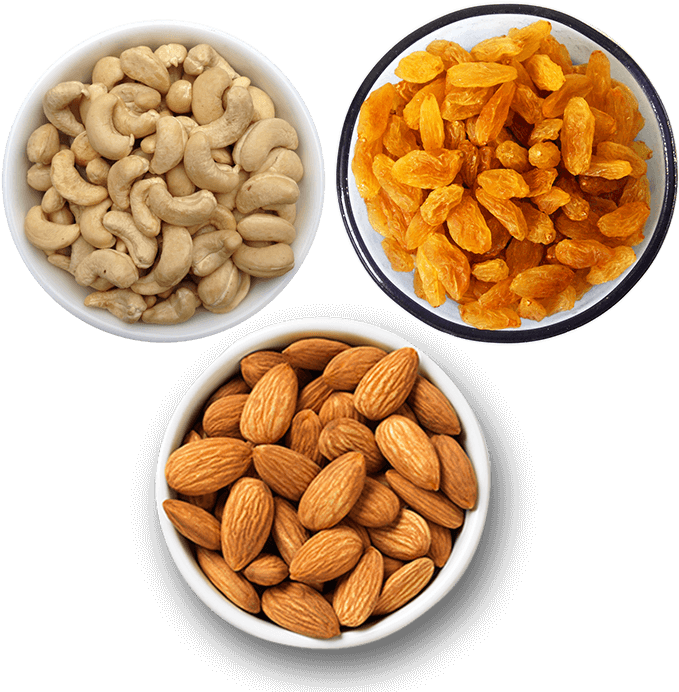 Dry Fruits With Cashews And Almonds
