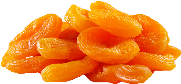 A Pile Of Dried Apricots