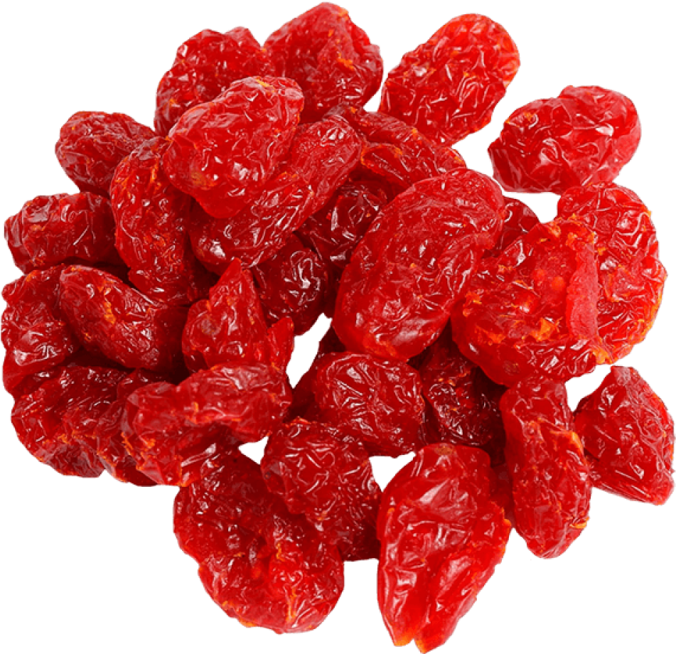 A Pile Of Red Berries
