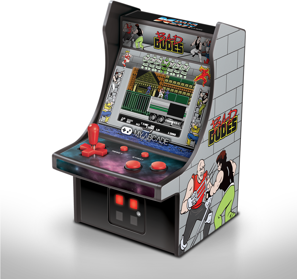A Video Game Machine With Buttons And Buttons