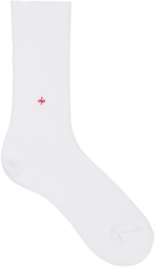 A White Sock With A Red Bow