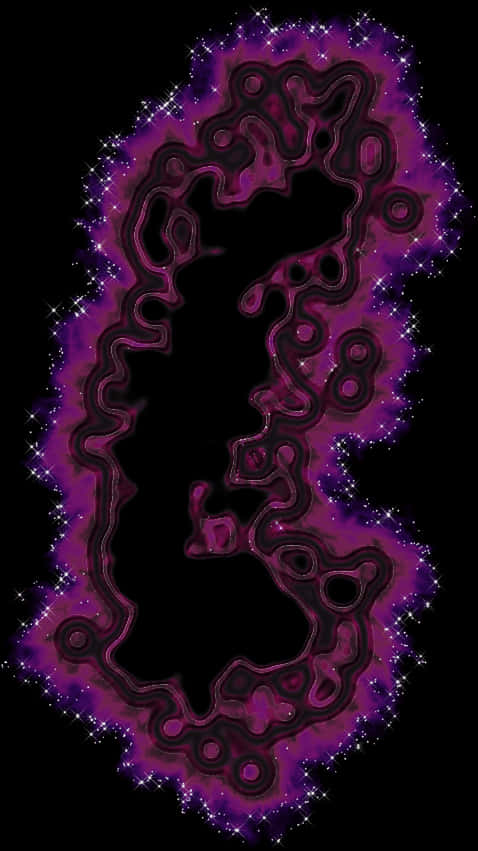 A Purple And Black Background