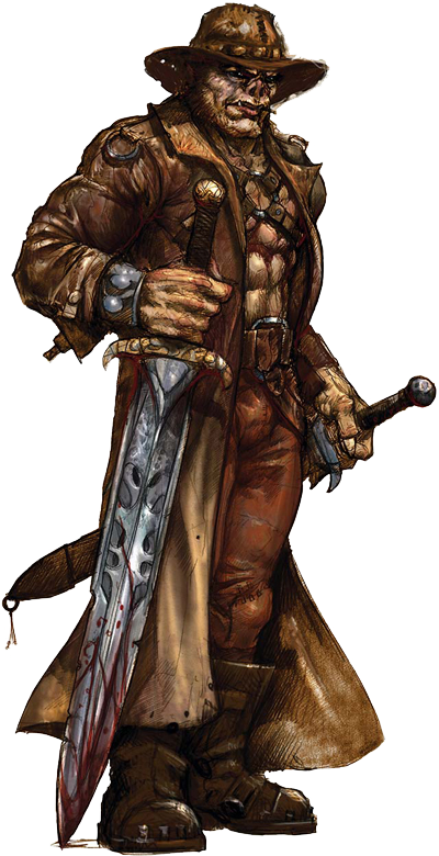 Dungeons And Dragons Half Orc Barbarian, Hd Png Download