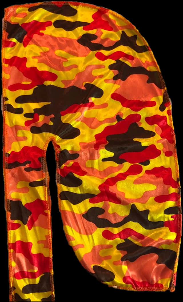 A Colorful Camouflage Pants