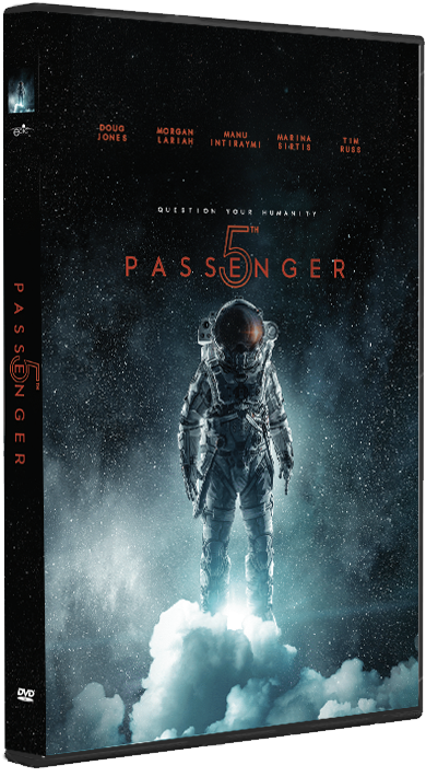 A Movie Cover With A Person In Space Suit